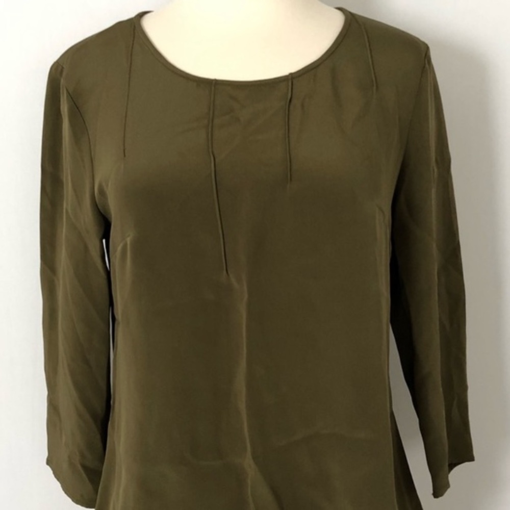 Loeffler Randall Silk Blouse
